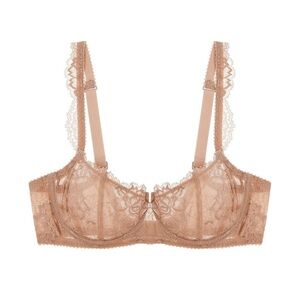 journelle Isabel Balconette Bra in amande
